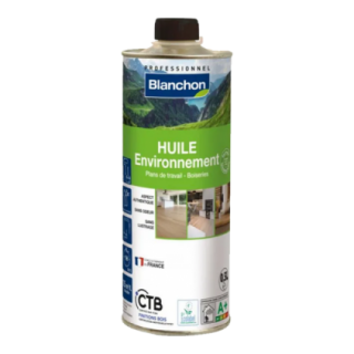 Blanchon olie milieu ruw hout 1 L