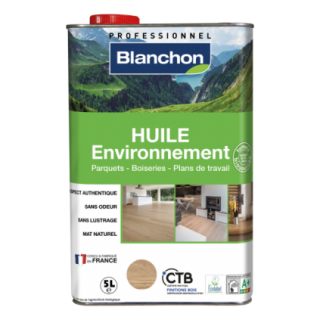 Blanchon olie milieu ruw hout 5 L