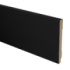 MDF plint recht 120x12 zwart gefolied