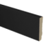MDF plint recht 70x15 zwart gefolied-