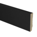 MDF plint recht 70x15 zwart gefolied