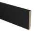 MDF plint recht 90x15 zwart gefolied