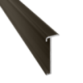 Trapneusprofiel 845 14x43mm tbv 2-3mm PVC brons
