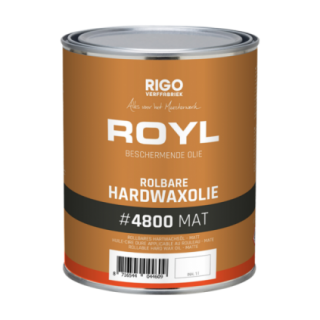Royl Rolbare Hardwaxolie 4800 Mat 1L