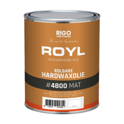 Royl Rolbare Hardwaxolie 4800 Mat 1L