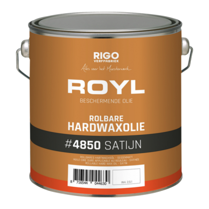 Royl Rolbare Hardwaxolie 4850 Satijn 2,5L