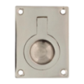 Luikring rond nikkel 50 x 39 mm