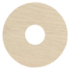 Zelfkl. rozet (17 mm) eiken warm wit (10 st.)