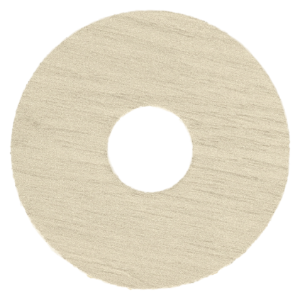 Zelfkl. rozet (17 mm) eiken helder (10 st.)