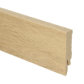 Rechte folieplint 70x14 eiken warm