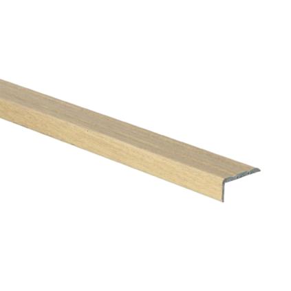 Hoeklijnprofiel 10 mm stralende eik