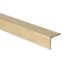 Duo-hoeklijn zelfkl. 24,5x30mm eiken warm