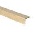 Duo-hoeklijn zelfkl. 24,5x30mm stralende eik