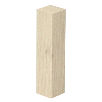 Hoek/eindstuk folie 4st. eiken warm wit