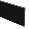 MDF Moderne plint 120x9 voorgelakt RAL 9005