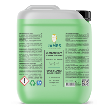 James vloerreiniger schoon & snel droog 10L | Tukvloeren.nl
