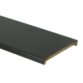 U-afdekprofiel 8/83 zwart RAL 9005
