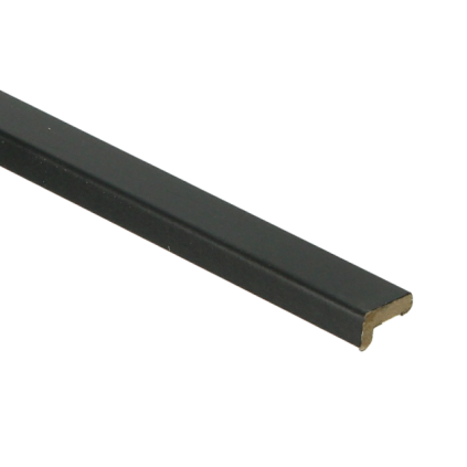 Hoekprofiel 8/20 zwart RAL 9005