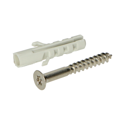 Profielen schroefset 3,5x30 mm set van 6 RVS