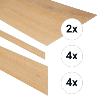 Otium at Home PVC traptreden set Ruby