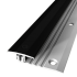 Overgangsprof. 378 4 - 9,5 mm alu zwart 1,0 m