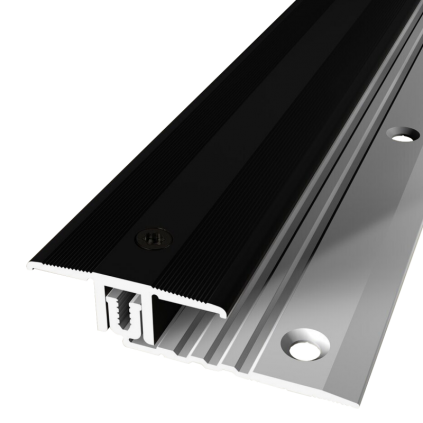 Overgangsprofiel 488 7-15 mm alu zwart 1,0 m