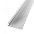 Eindprofiel 301 ongeboord 3 mm natuur