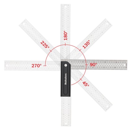 Instelbare winkelhaak Quattro 270