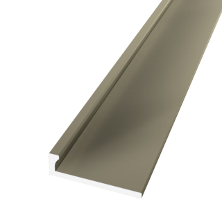 Eindprofiel 301 ongeboord 3 mm zand