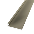Eindprofiel 301 ongeboord 3 mm zand