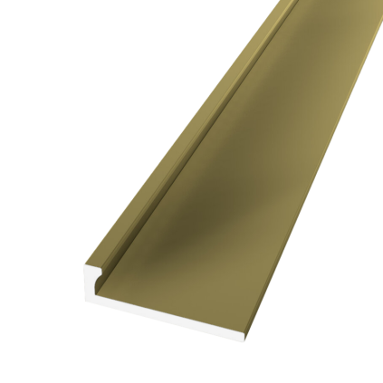 Eindprofiel 301 ongeboord 3 mm goud