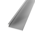 Eindprofiel 301 ongeboord 3 mm zilver
