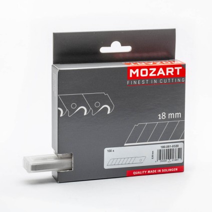 Mozart reservemes afbreekmes 18mm (10 st.)