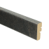 Losse rechte neus CPL zwart staal 135x6cm