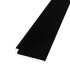 Eindprofiel 301 ongeboord 3 mm zwart gepoedercoat