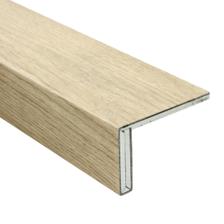 Afwerkstrook PVC spekkoek 150x5cm