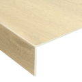 Mexform LVT grijs eiken uitloopt. brons 130cm