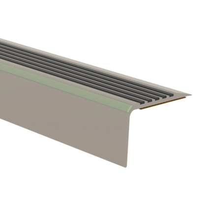 Trapkant kunststof TKNG A65 champagne 1245