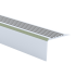 Trapkant kunststof TKNG A45 ZK aluminium 1160