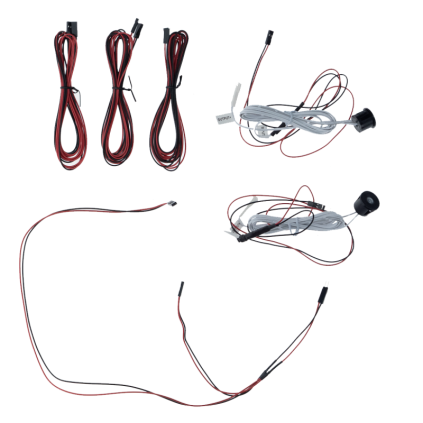 Mexform LED-verlichting sensor trap zwart