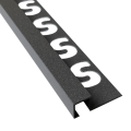 SUBSTRAT prof vierkant alu gec antr. 11mm x 2,5M