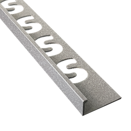 SUBSTRAT recht tegelprof alu gec antr. 9mm x 2,5M