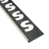 SUBSTRAT recht tegelprof RVS glans 3mm x 2,5M