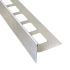 SUBSTRAT Afschotprof Douche R RVS geb. 12,5mmx1,5M