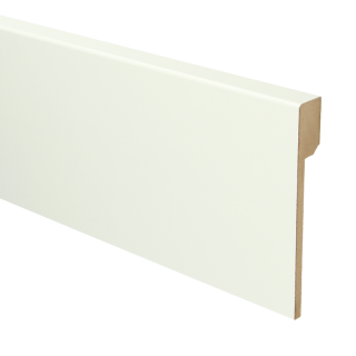 MDF Renovatieplint modern 120x18 voorgel. RAL 9016