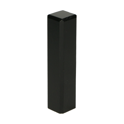 Buitenhoek tbv renovatie plint 90x18 zwart RAL 9005