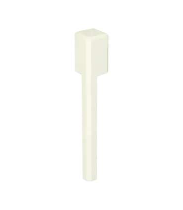 Binnenhoek plint 120x18 wit RAL 9010