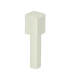 Binnenhoek plint 85x22 wit RAL 9010