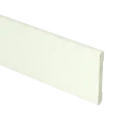 MDF Moderne plint 55x6 wit voorgelakt RAL 9010