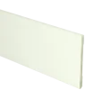 MDF Moderne plint 90x6 wit voorgelakt RAL 9010